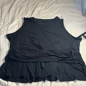 Jason Wu Black Sleeveless Blouse size 3X